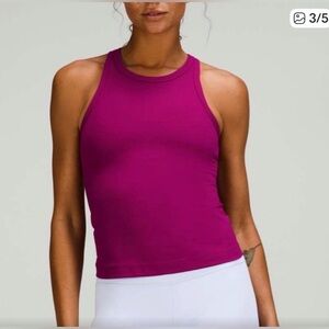 lululemon athletica Magenta Tank Top